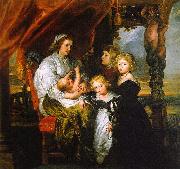 Deborah Kip and her Children, Peter Paul Rubens